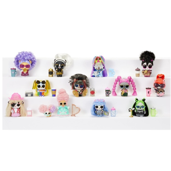LOL Surprise Remix Pets - 9 Surprises with Real Hair & Surprise Song Lyrics LOT - Picture 10 of 10